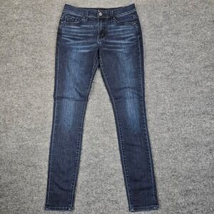 Buckle Black Fit No 76 Skinny Jeans Women's 30 Dark Wash Stretch Denim Mid Rise